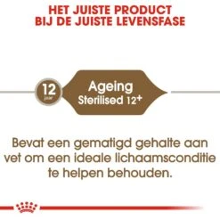Royal Canin Kattenvoer Ageing Sterilised 12+4 Kg -Dieren Serie Winkel royal canin ageing sterilised 12plus senior kat oudere kat vanaf 12 jaar hero image 9