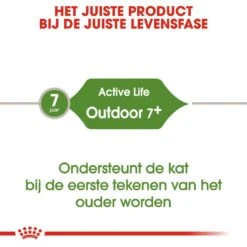 Royal Canin Kattenvoer Outdoor 7+ 2 Kg -Dieren Serie Winkel royal canin outdoor 7plus volwassen kat buitenkatten vanaf 7 jaar hero image 9